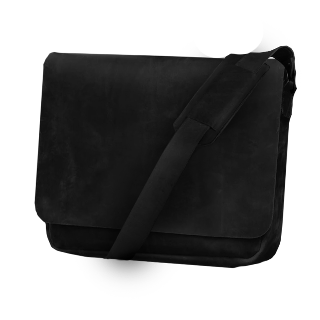 Leather Messenger Bag