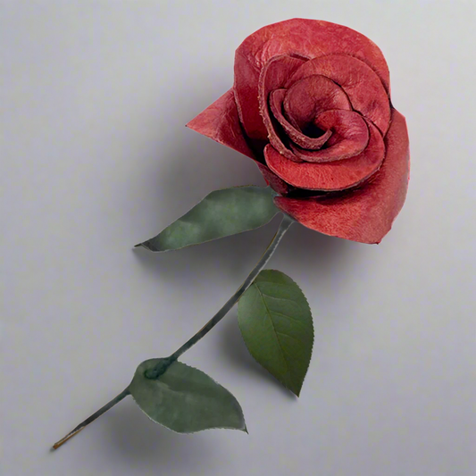 Leather Wet-formed Rose