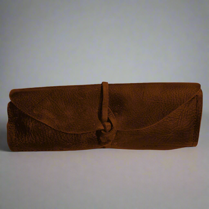 Leather Rollup Tool Bag