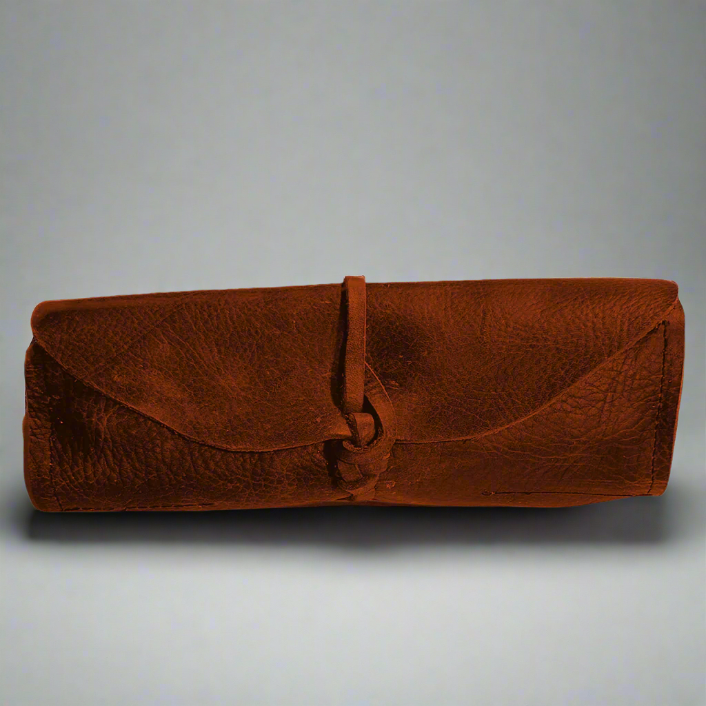 Leather Rollup Tool Bag