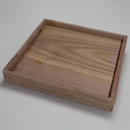 Shallow Wood Tray