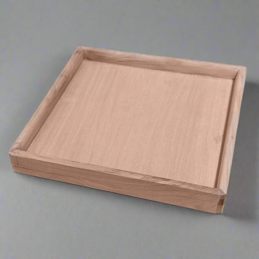 Shallow Wood Tray