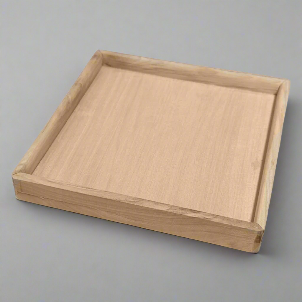 Shallow Wood Tray