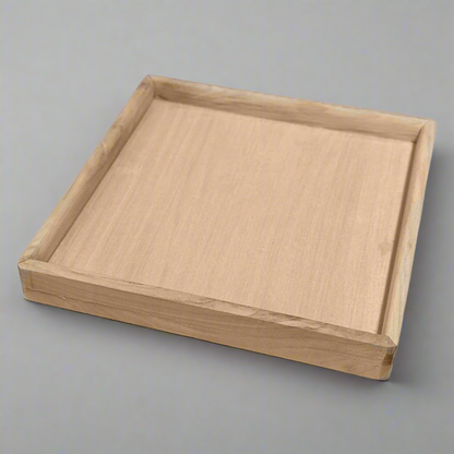 Shallow Wood Tray